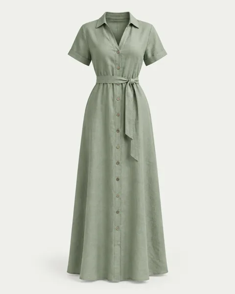 Robe Sauge, longue